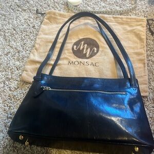 Monsac Italian Luxury leather purse
